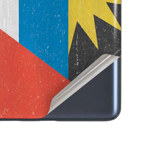 Antigua and Barbuda Flag Distressed Galaxy S20 Fan Edition Skin